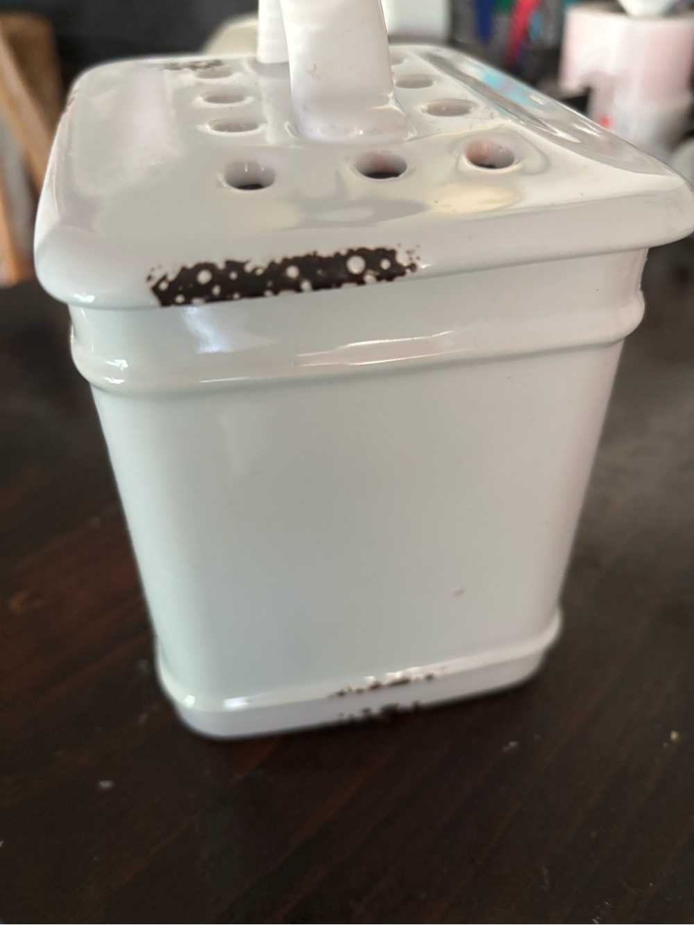 Scentsy Gather Together Element Wax Warmer Farmhouse Rustic Ceramic Retired - Picture 2 of 8